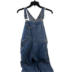 Gap Factory Y2K denim jean overalls large vintage 100 cotton rn#54023